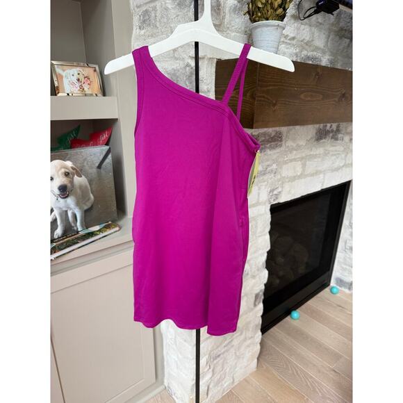 All In Motion Girls Dark Violet Asymmetrical Fashion Active Dress Size M - Picture 3 of 6